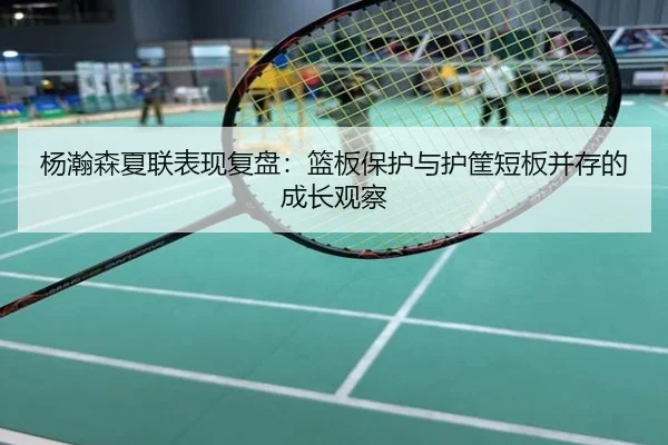 杨瀚森夏联表现复盘：篮板保护与护筐短板并存的成长观察